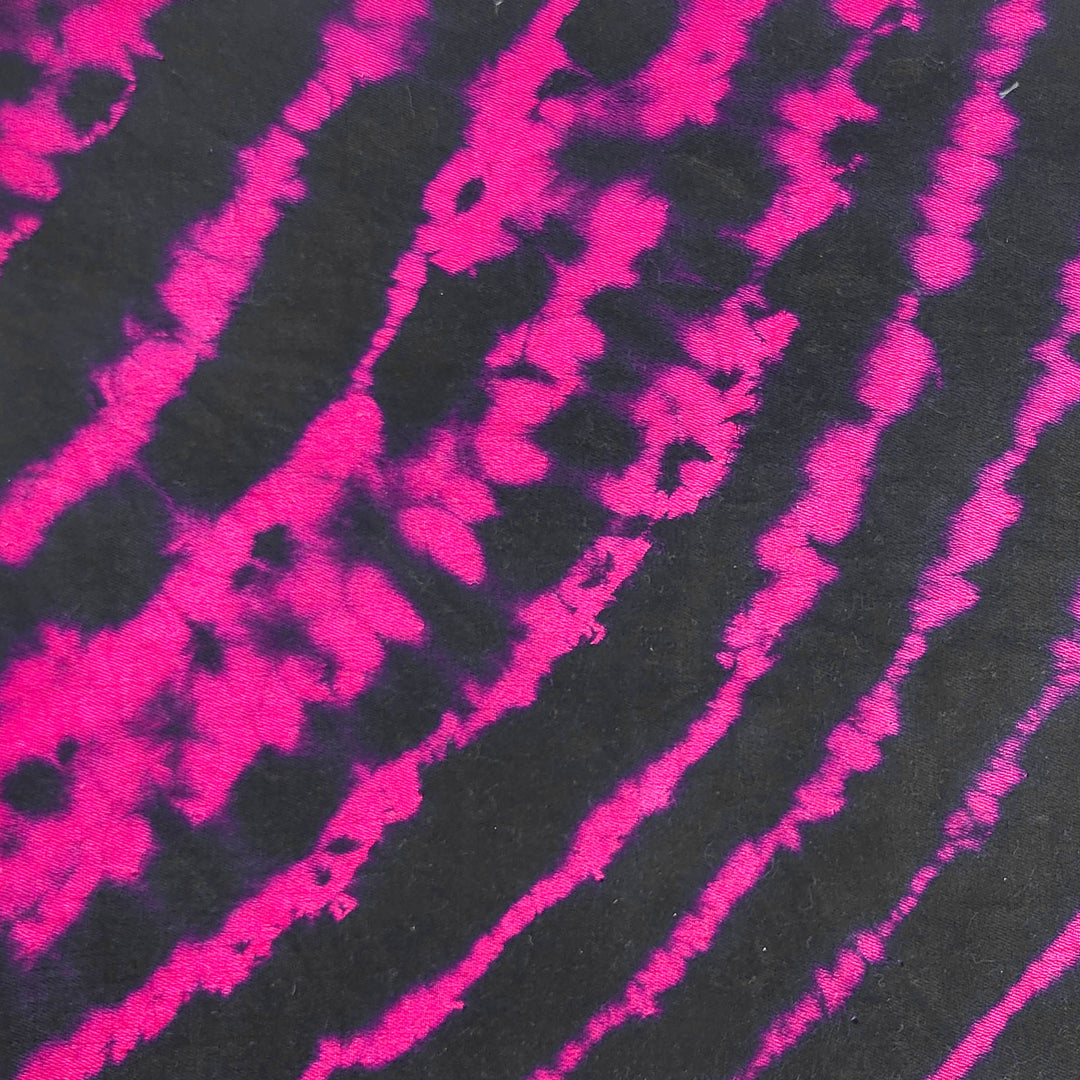 Bajra Scarf in Black and Magenta - Discounts on Bajra at UAL
