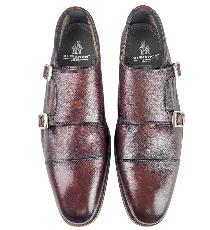 Di Bianco Dress Shoes with Buckle Detail in Dark Brown - Discounts on Di Bianco at UAL