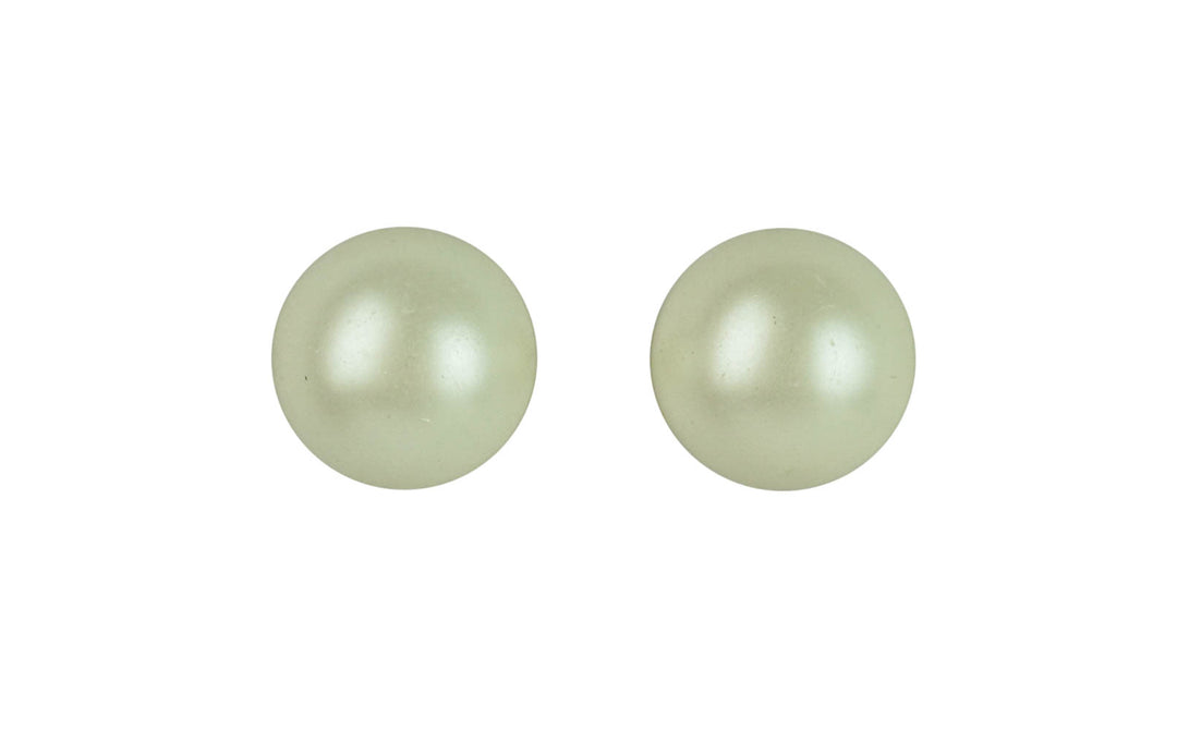 Kenneth Jay Lane Stud Earrings in Pearl