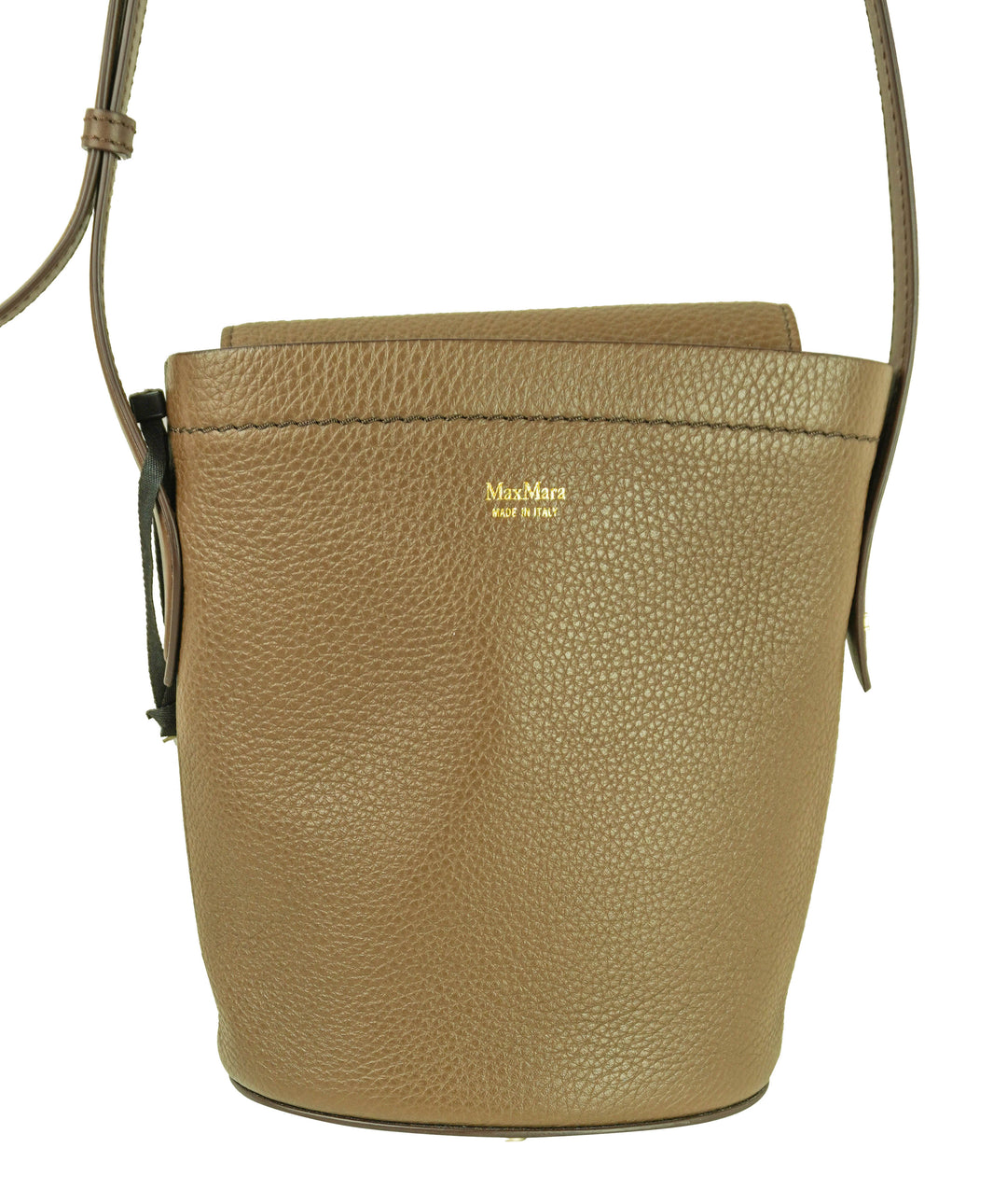 Max Mara Dearb Bucket Bag in Brown