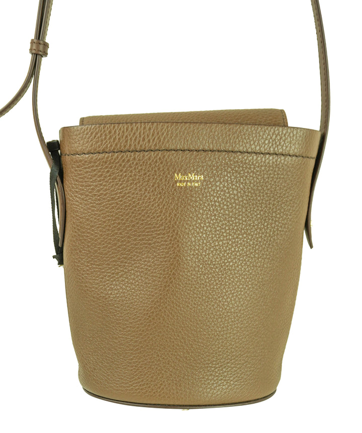 Max Mara Dearb Bucket Bag in Brown