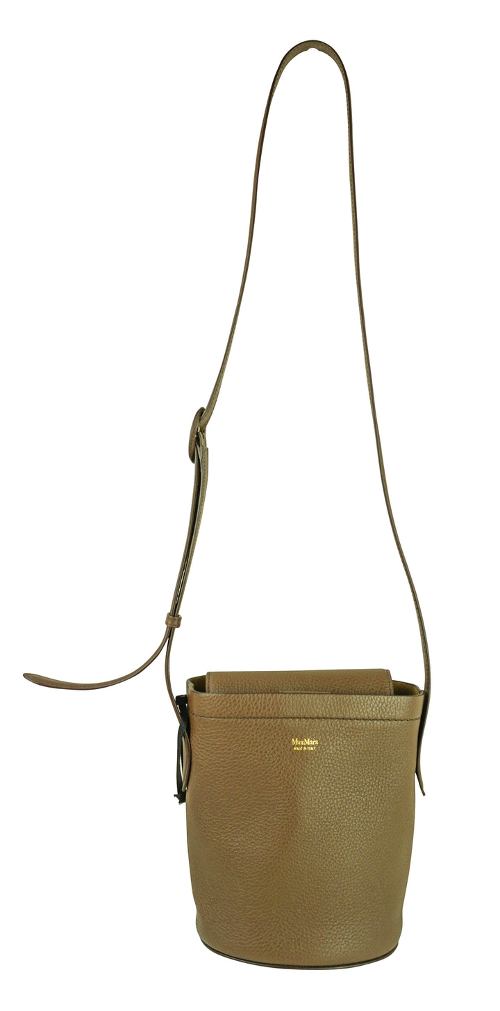 Max Mara Dearb Bucket Bag in Brown