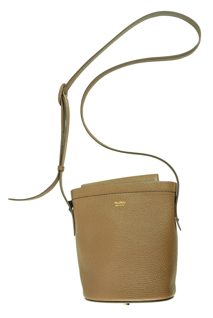 Max Mara Dearb Bucket Bag in Brown