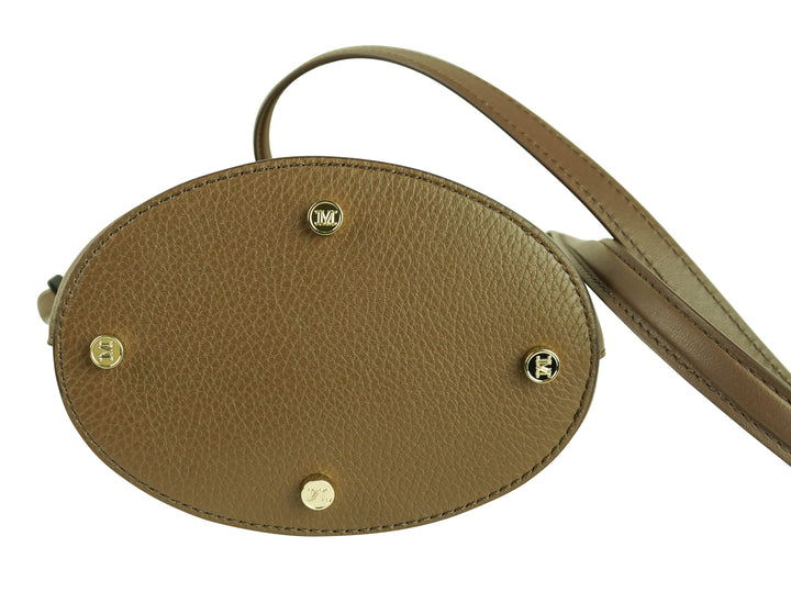 Max Mara Dearb Bucket Bag in Brown