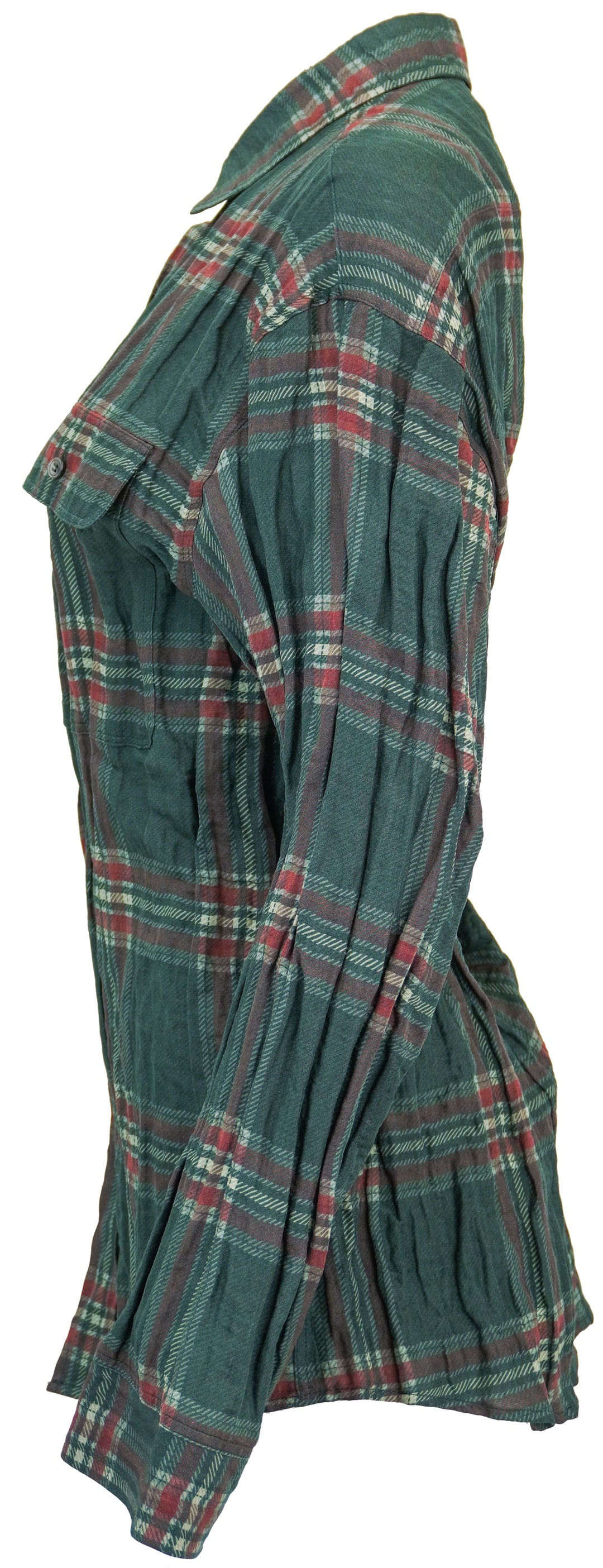 R13 Relaxed Workshirt in Marsh Green