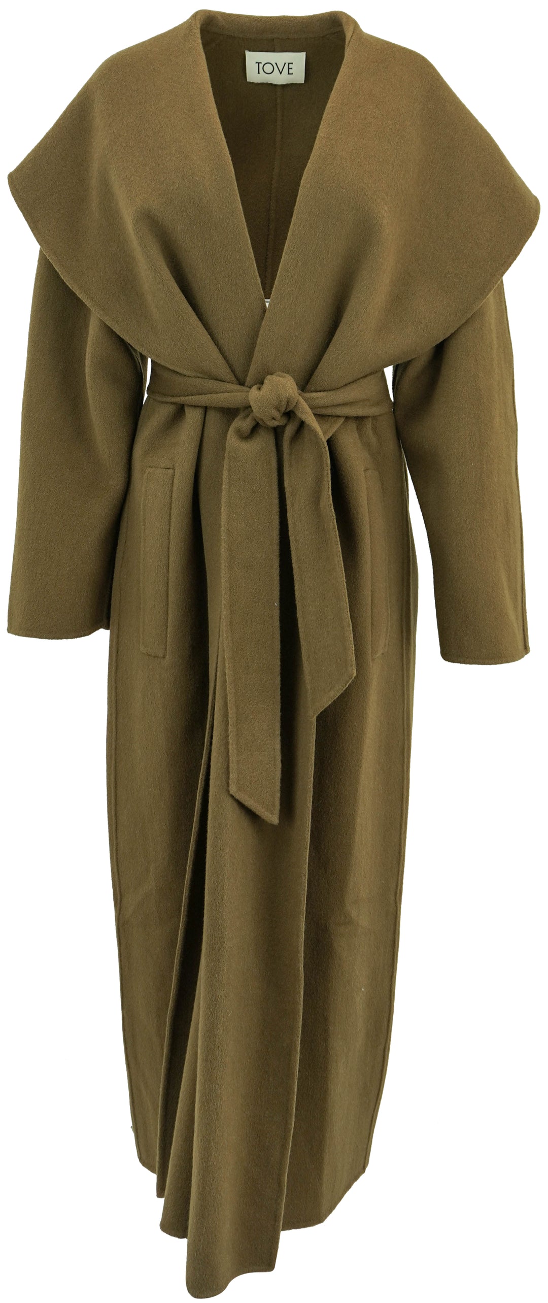 TOVE Ondine Coat in Khaki