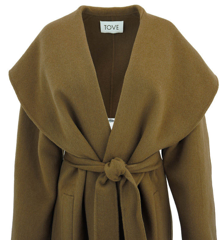 TOVE Ondine Coat in Khaki