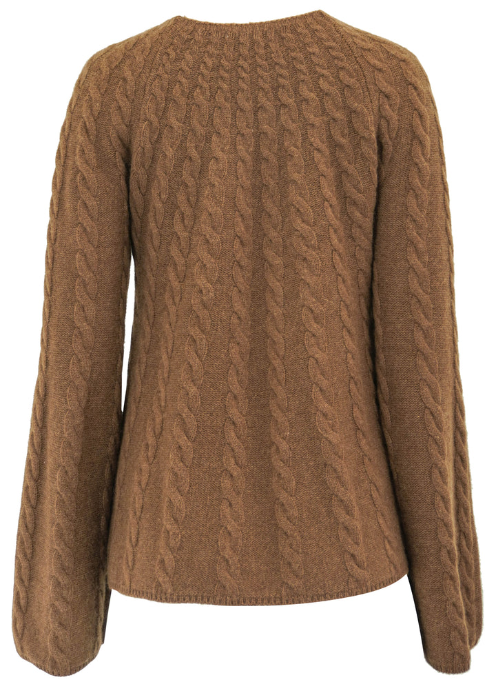 LouLou Studio Amal Sweater in Brown