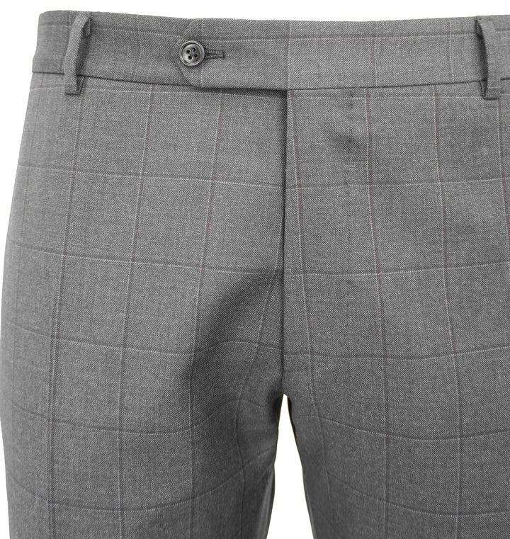 Belvest Wool Suit in Dark Grey - Discounts on Belvest at UAL