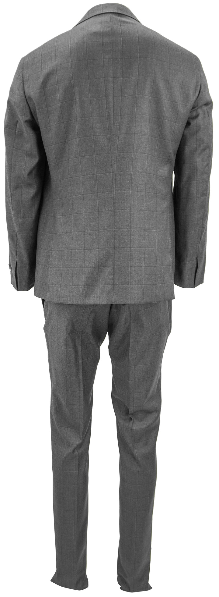 Belvest Wool Suit in Dark Grey - Discounts on Belvest at UAL