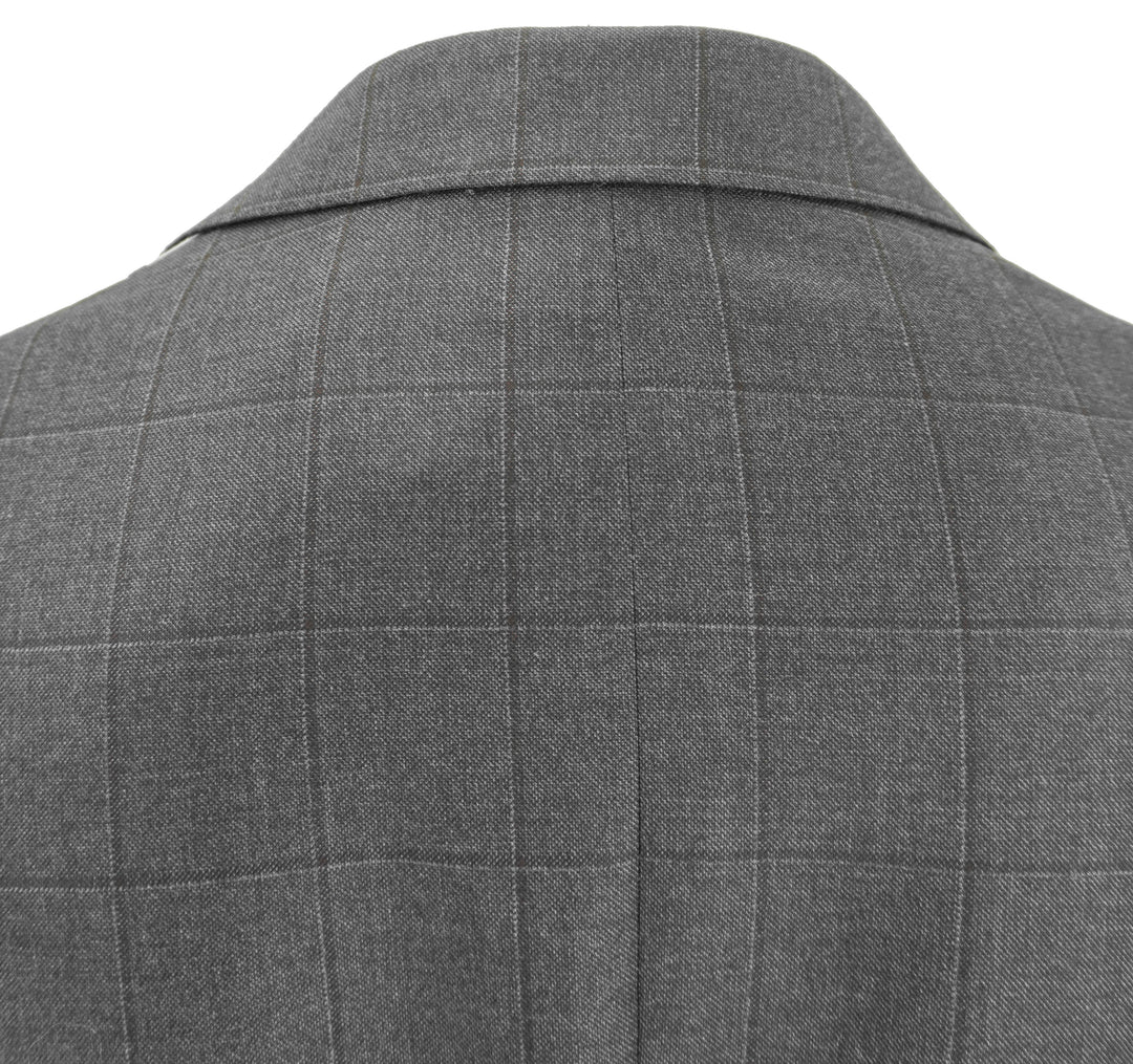 Belvest Wool Suit in Dark Grey - Discounts on Belvest at UAL
