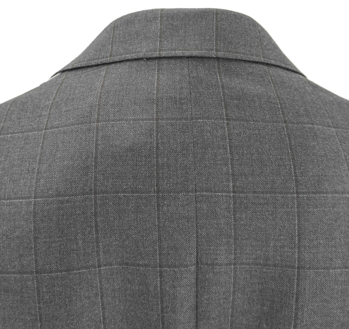 Belvest Wool Suit in Dark Grey - Discounts on Belvest at UAL