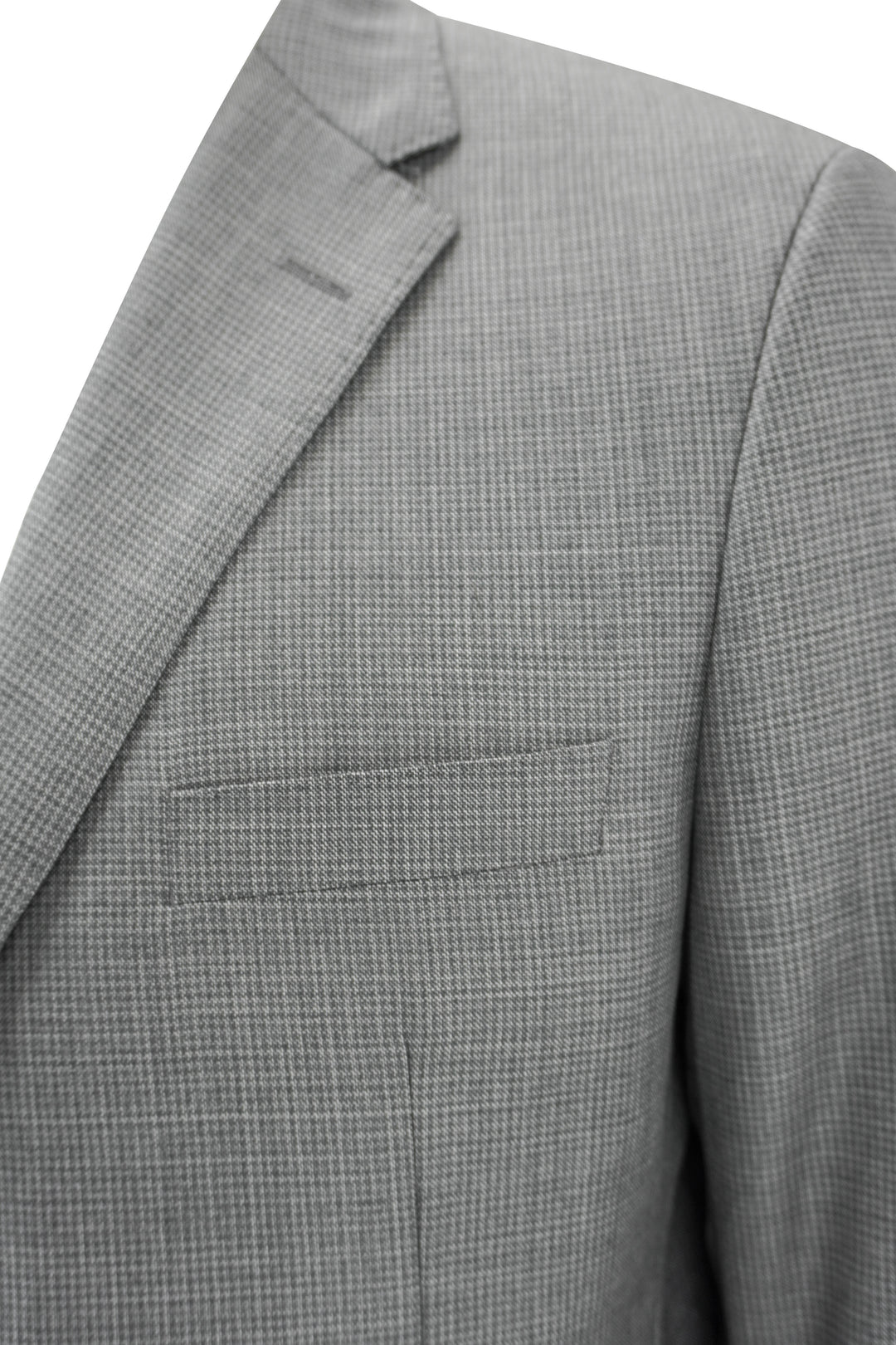 Samuelsohn Wool Suit Jacket in Grey - Discounts on Samuelsohn at UAL