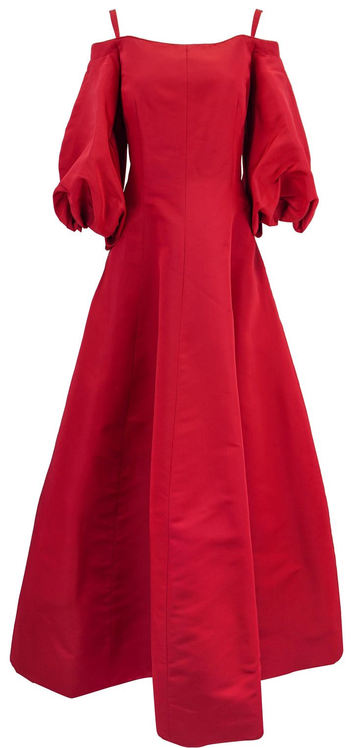 Catherine Regehr Off-The-Shoulder Dress in Red