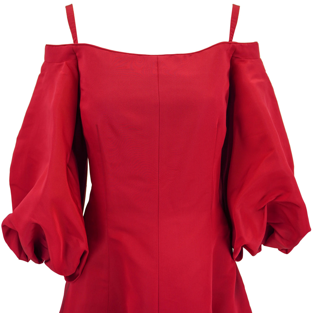 Catherine Regehr Off-The-Shoulder Dress in Red