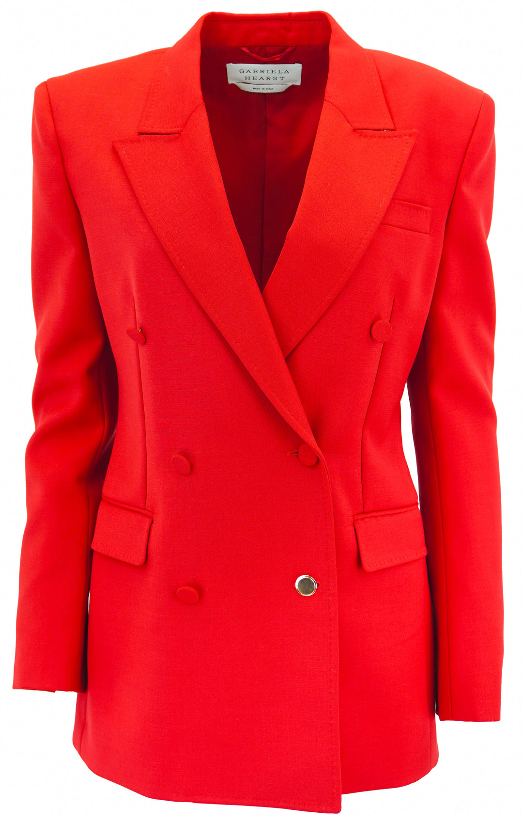 Gabriela Hearst Gavin Blazer in Red