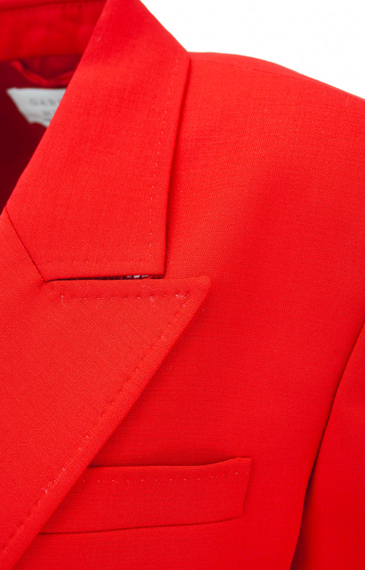 Gabriela Hearst Gavin Blazer in Red