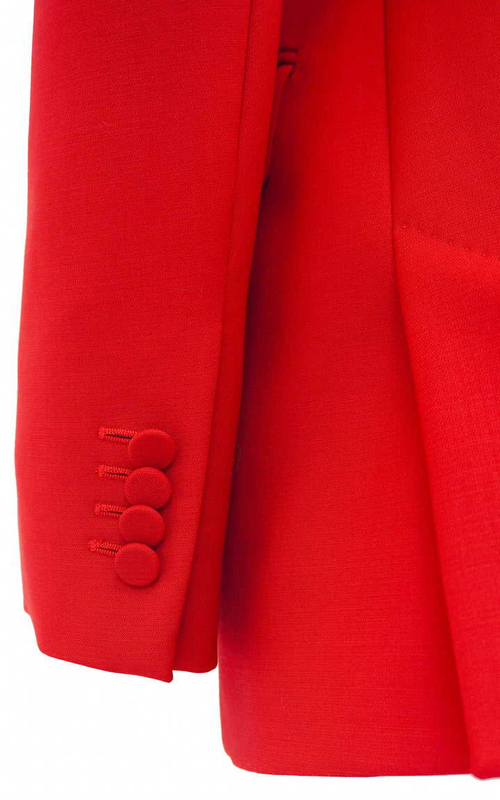 Gabriela Hearst Gavin Blazer in Red