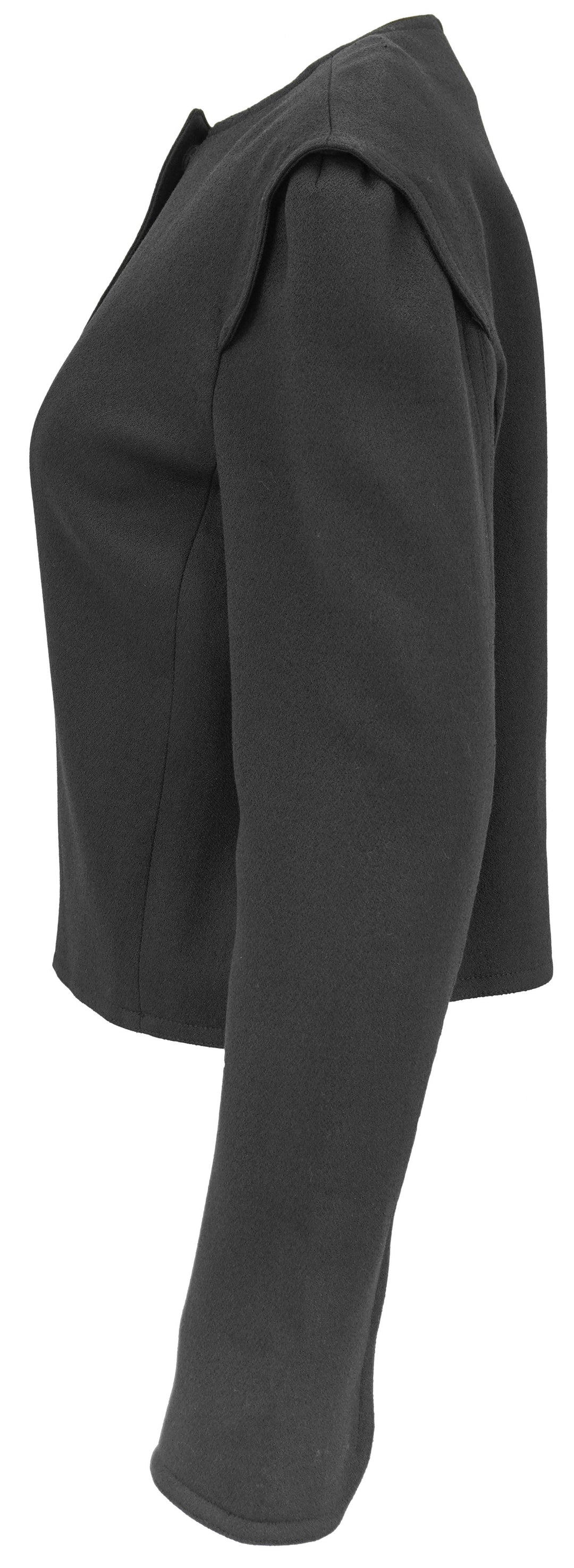 Giambattista Valli Scalloped Jacket in Black