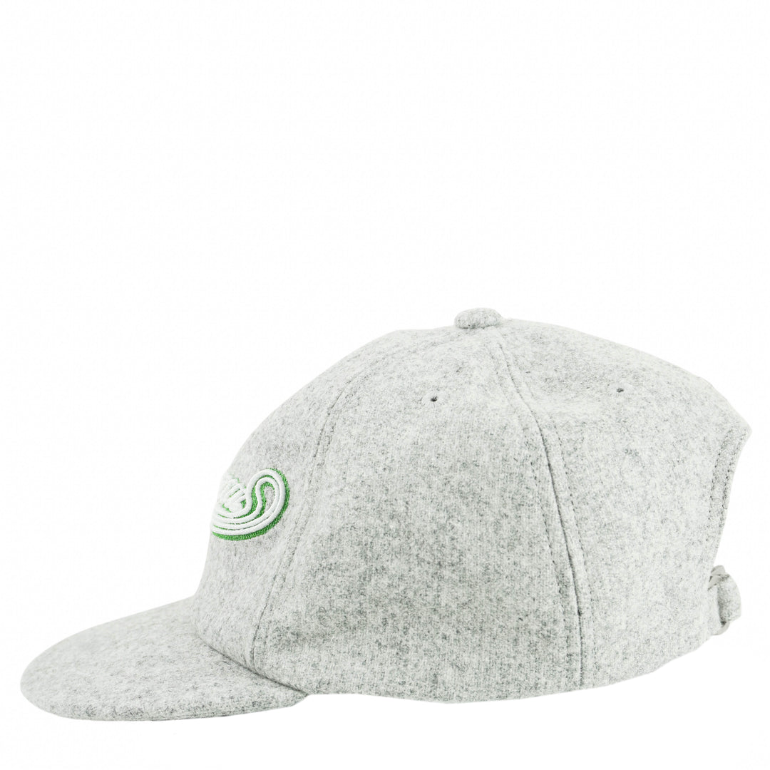 Jacquemus La Casquette Wool Baseball Hat in Light Grey - Discounts on Jacquemus at UAL