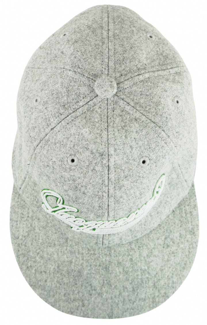 Jacquemus La Casquette Wool Baseball Hat in Light Grey - Discounts on Jacquemus at UAL