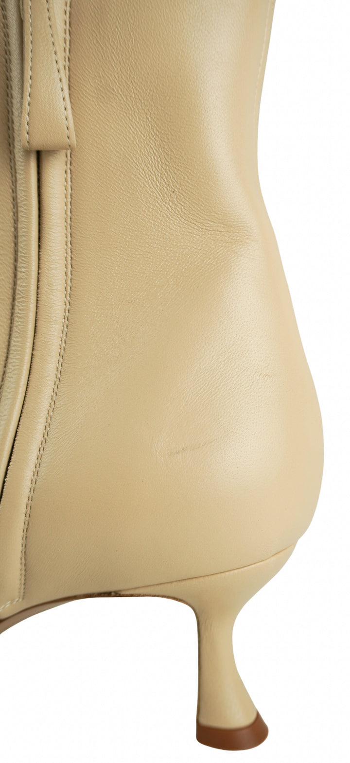 Alexandre Birman Harper Bootie in Chalk - Discounts on Alexandre Birman at UAL