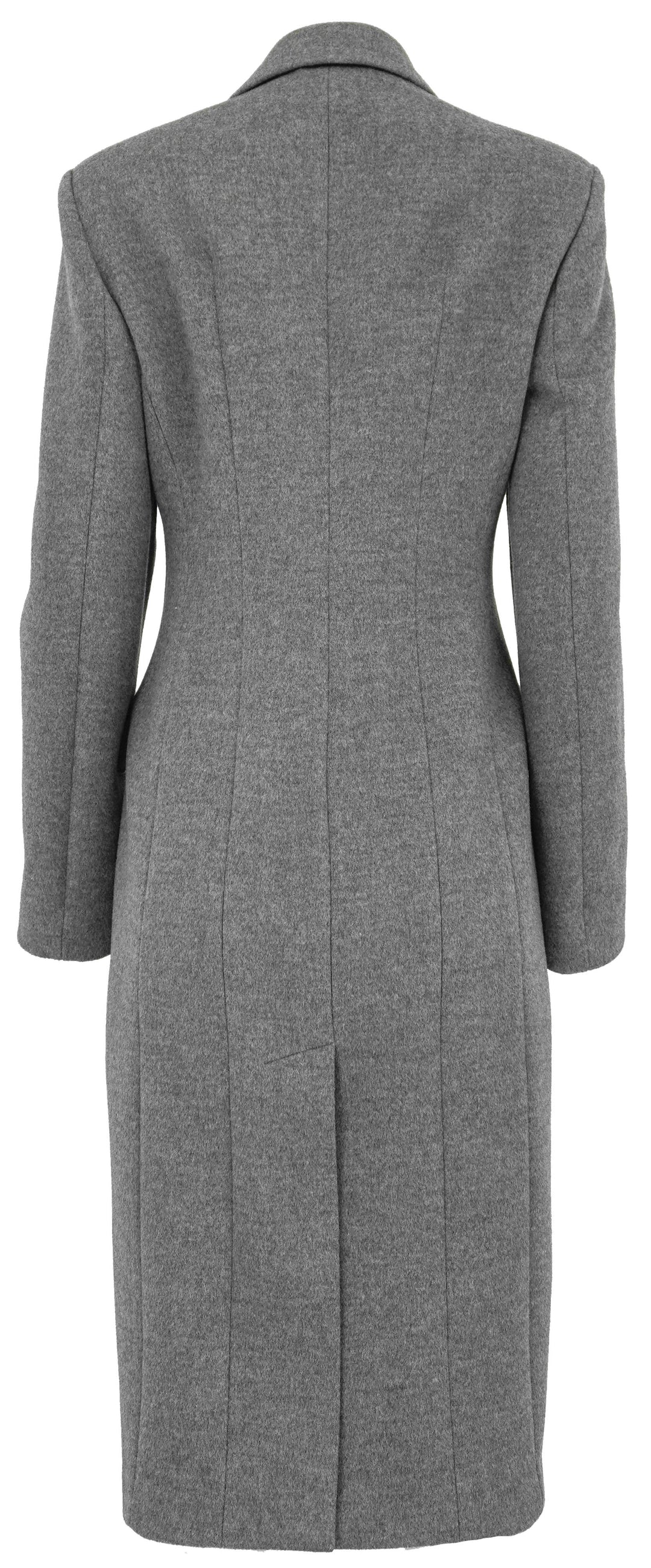 Valentino Bow Detail Coat in Grey