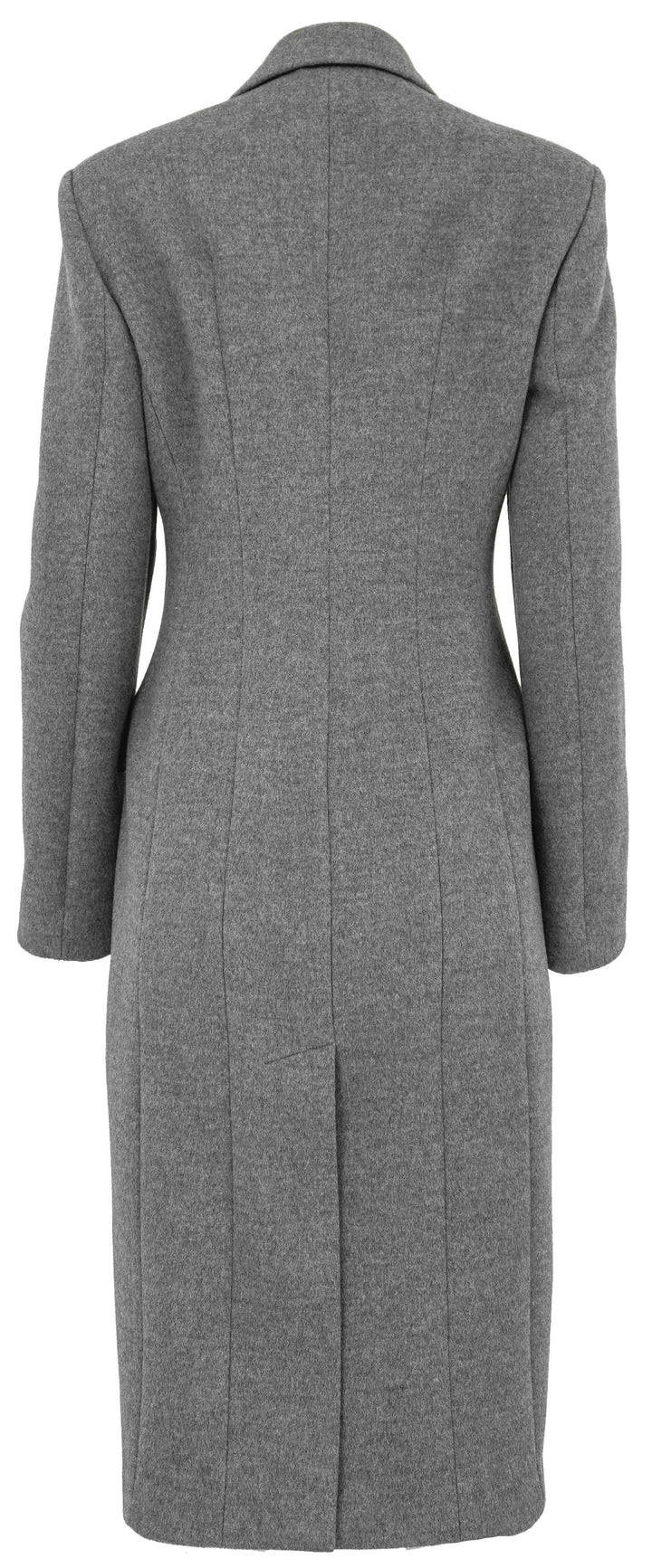 Valentino Bow Detail Coat in Grey