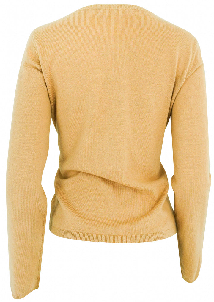 Organic by John Patrick Cardigan Cardigan in Camel - Discounts on Organic by John Patrick at UAL