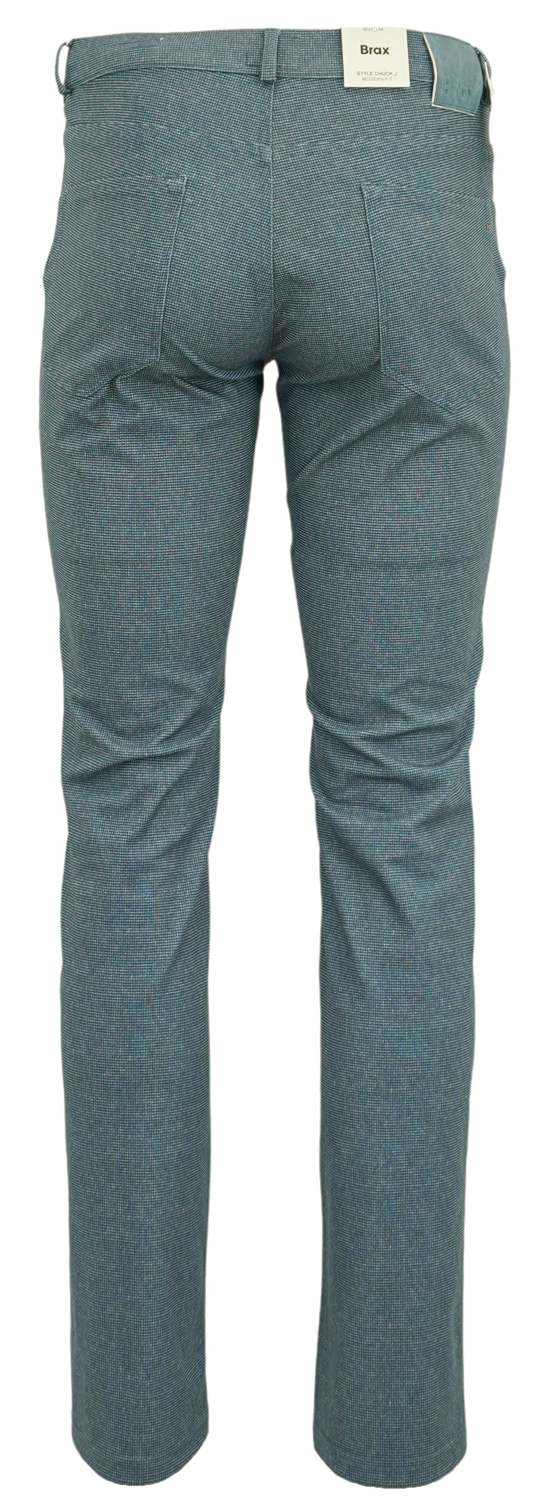 Brax Chuck Pants in Blue - Discounts on Brax at UAL