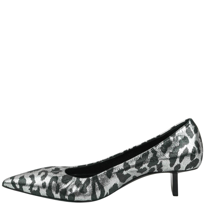Pierre Hardy Leopard Heels in Black and Silver - Discounts on Pierre Hardy at UAL