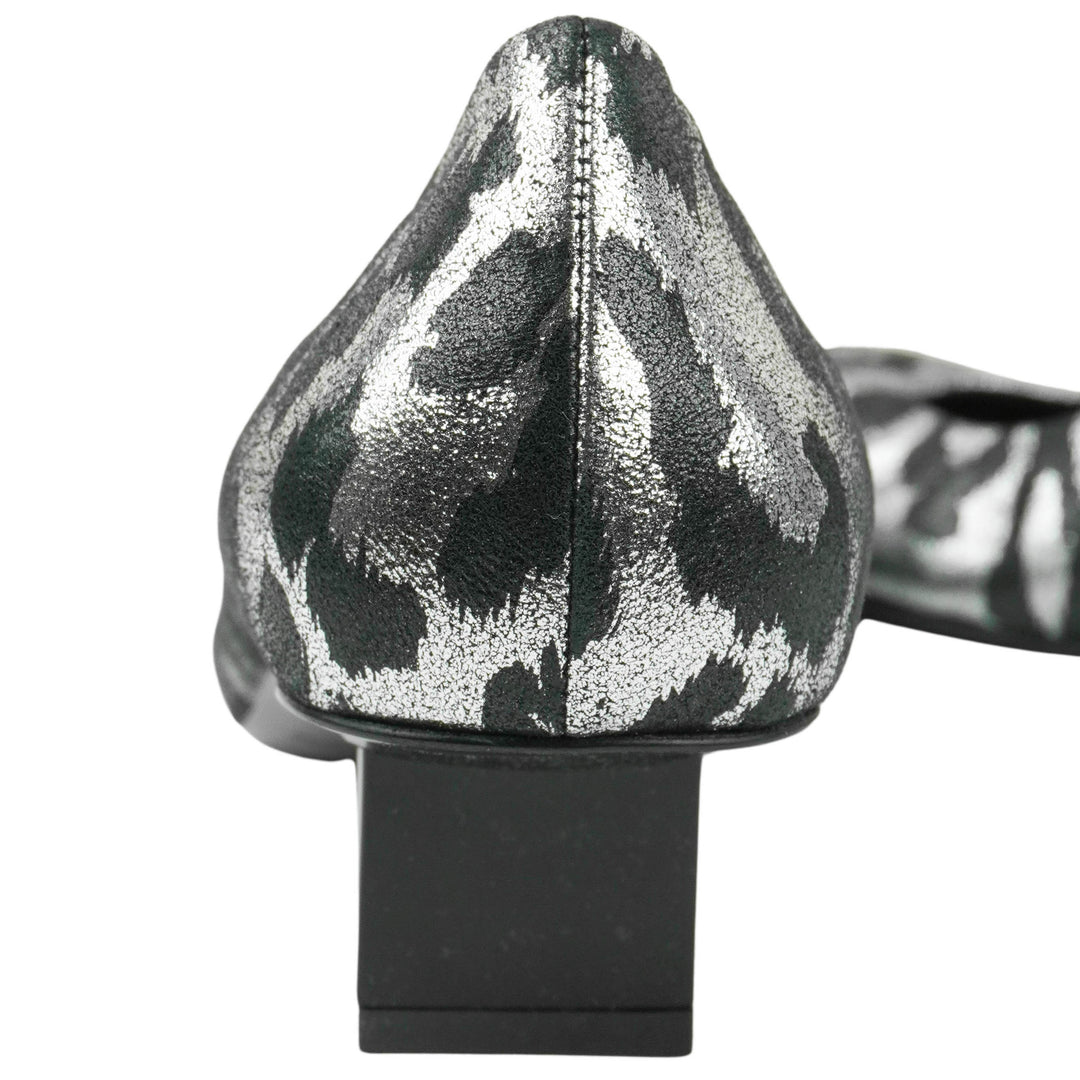 Pierre Hardy Leopard Heels in Black and Silver - Discounts on Pierre Hardy at UAL