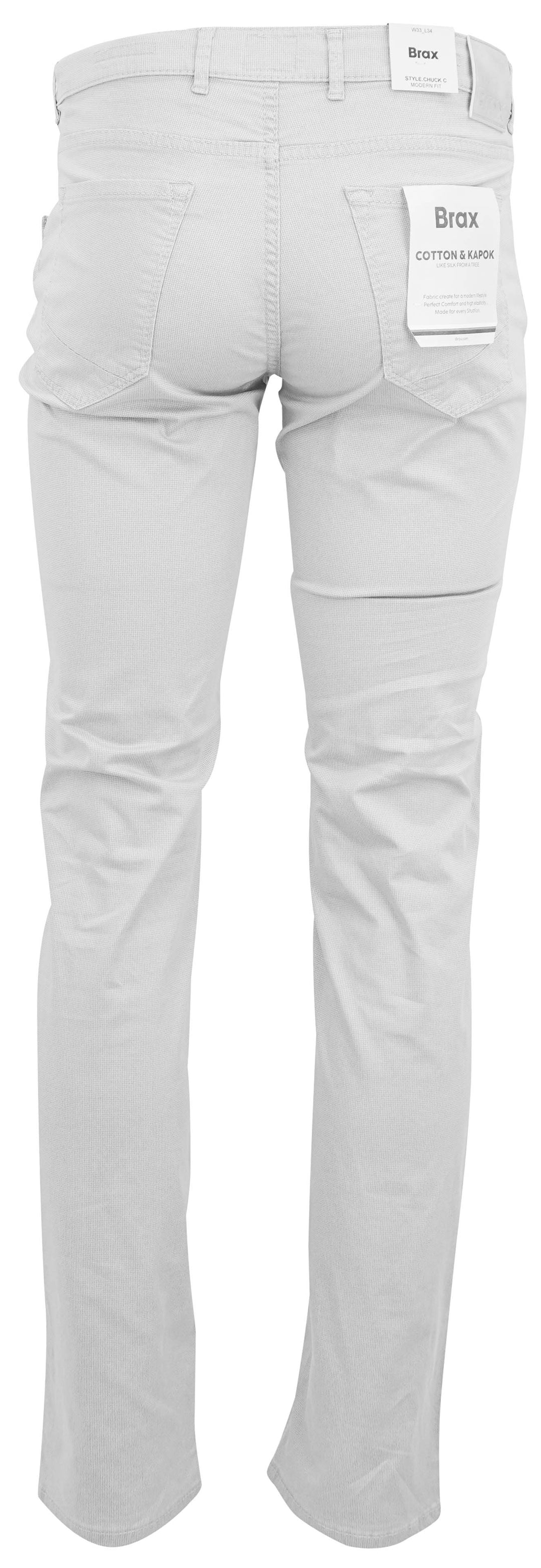 Brax Chuck Pants in Light Grey - Discounts on Brax at UAL