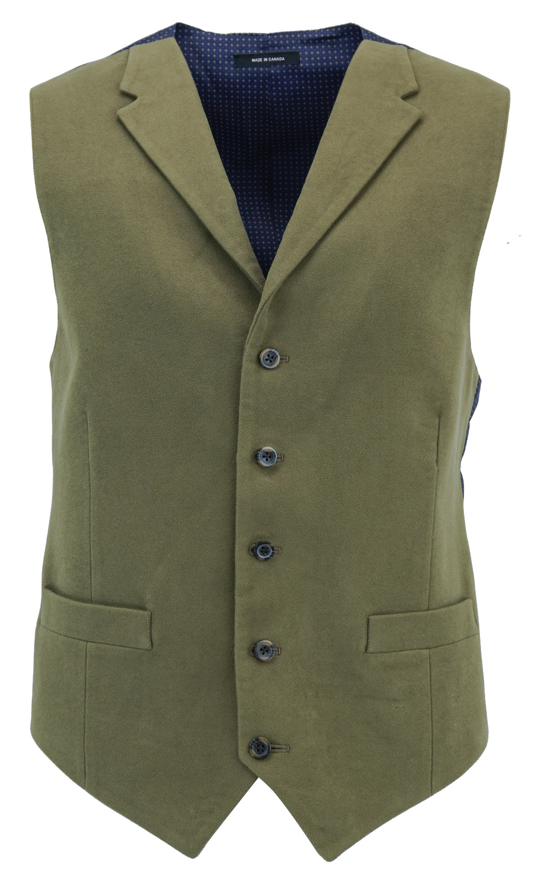 Bullock & Jones Vest in Olive - Discounts on Bullock & Jones at UAL