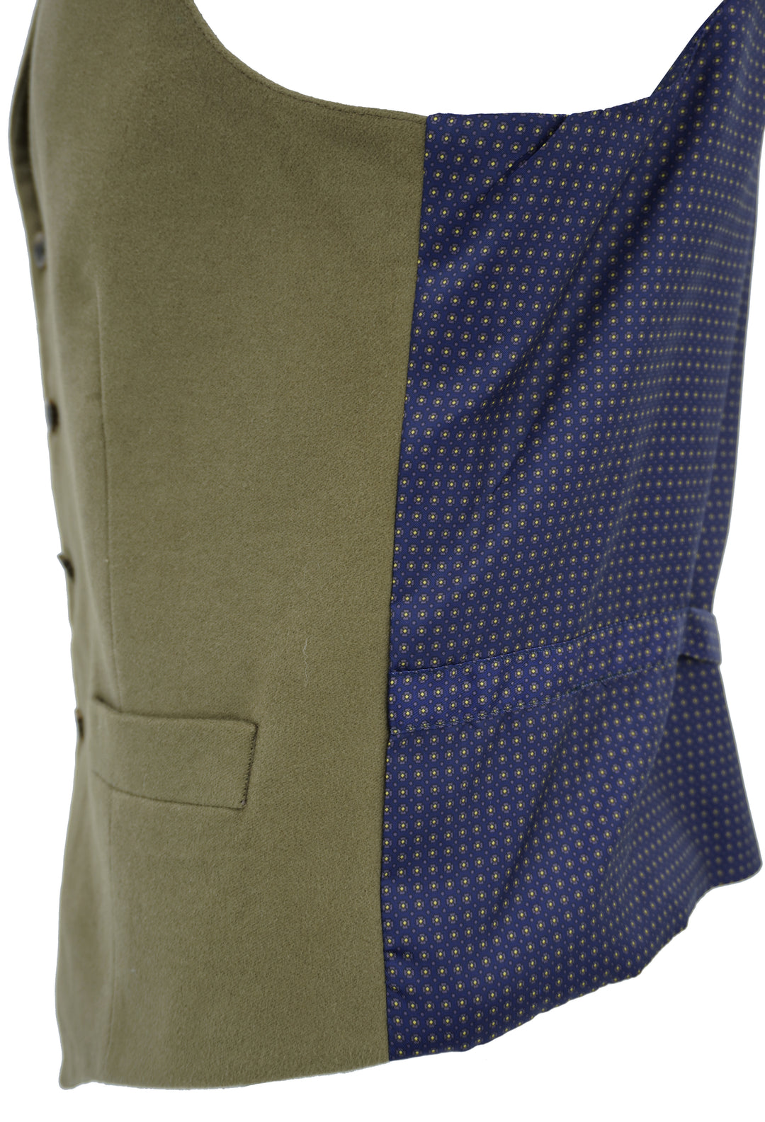 Bullock & Jones Vest in Olive - Discounts on Bullock & Jones at UAL