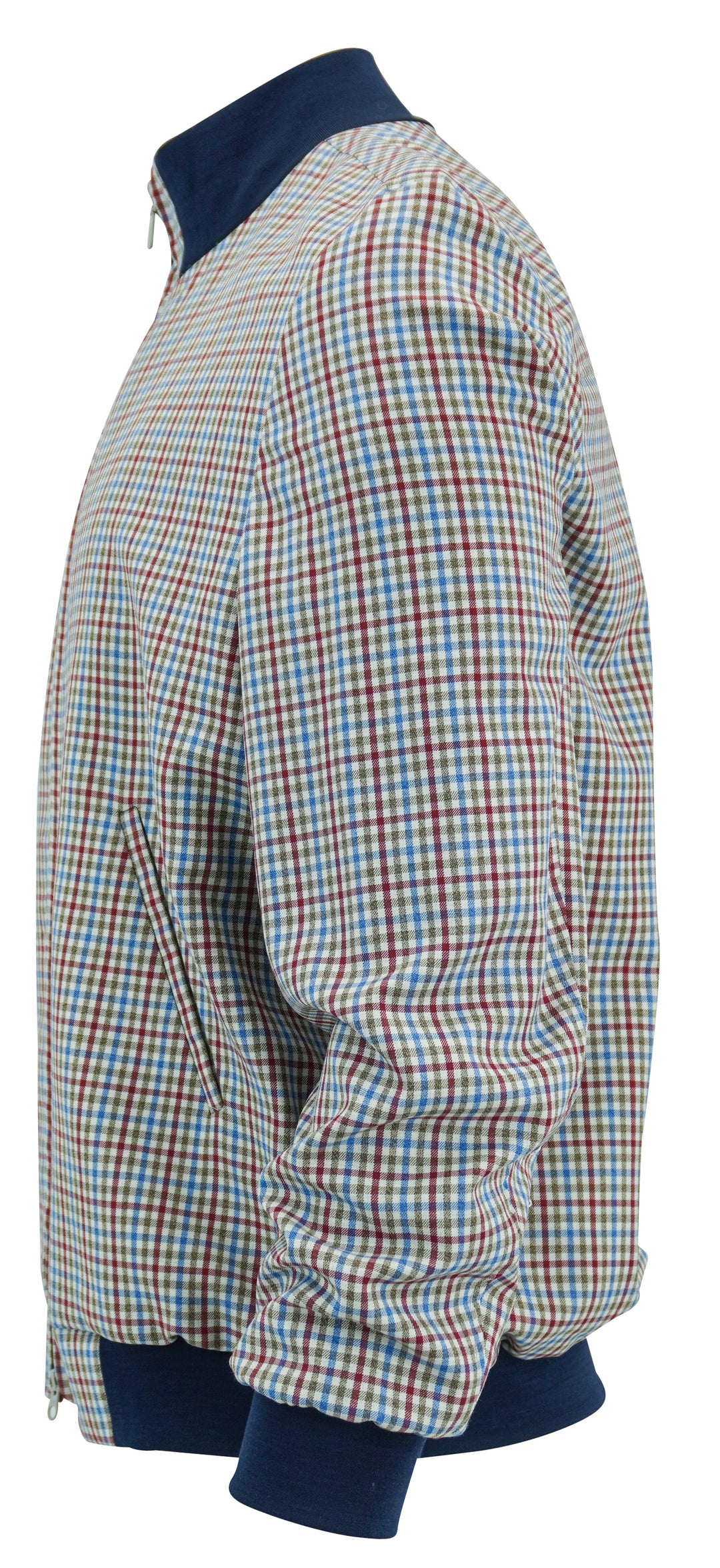 Bullock & Jones Plaid Bomber Jacket in Multi - Discounts on Bullock & Jones at UAL