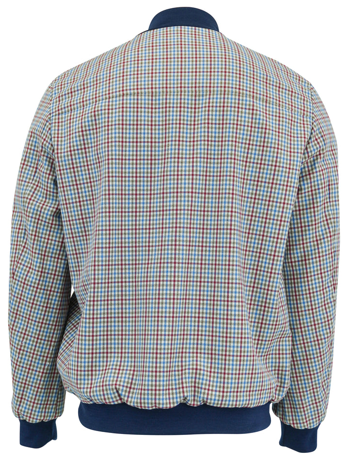 Bullock & Jones Plaid Bomber Jacket in Multi - Discounts on Bullock & Jones at UAL