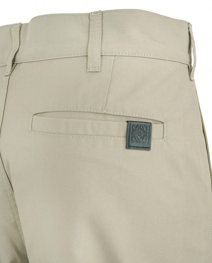 LOEWE Cargo Trouser in Laurel Green