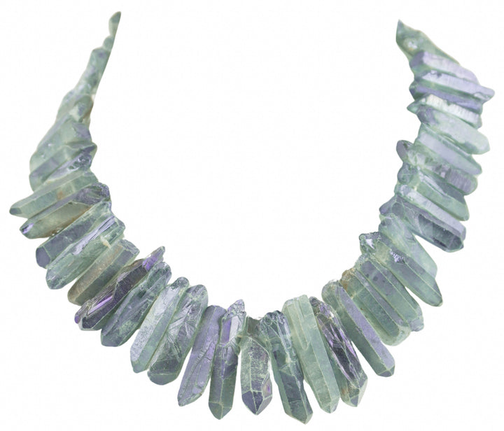 Kenneth Jay Lane Chunky Stone Necklace in Slate