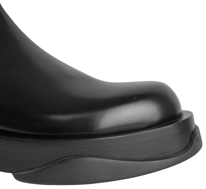 Jil Sander Chelsea Boots in Black