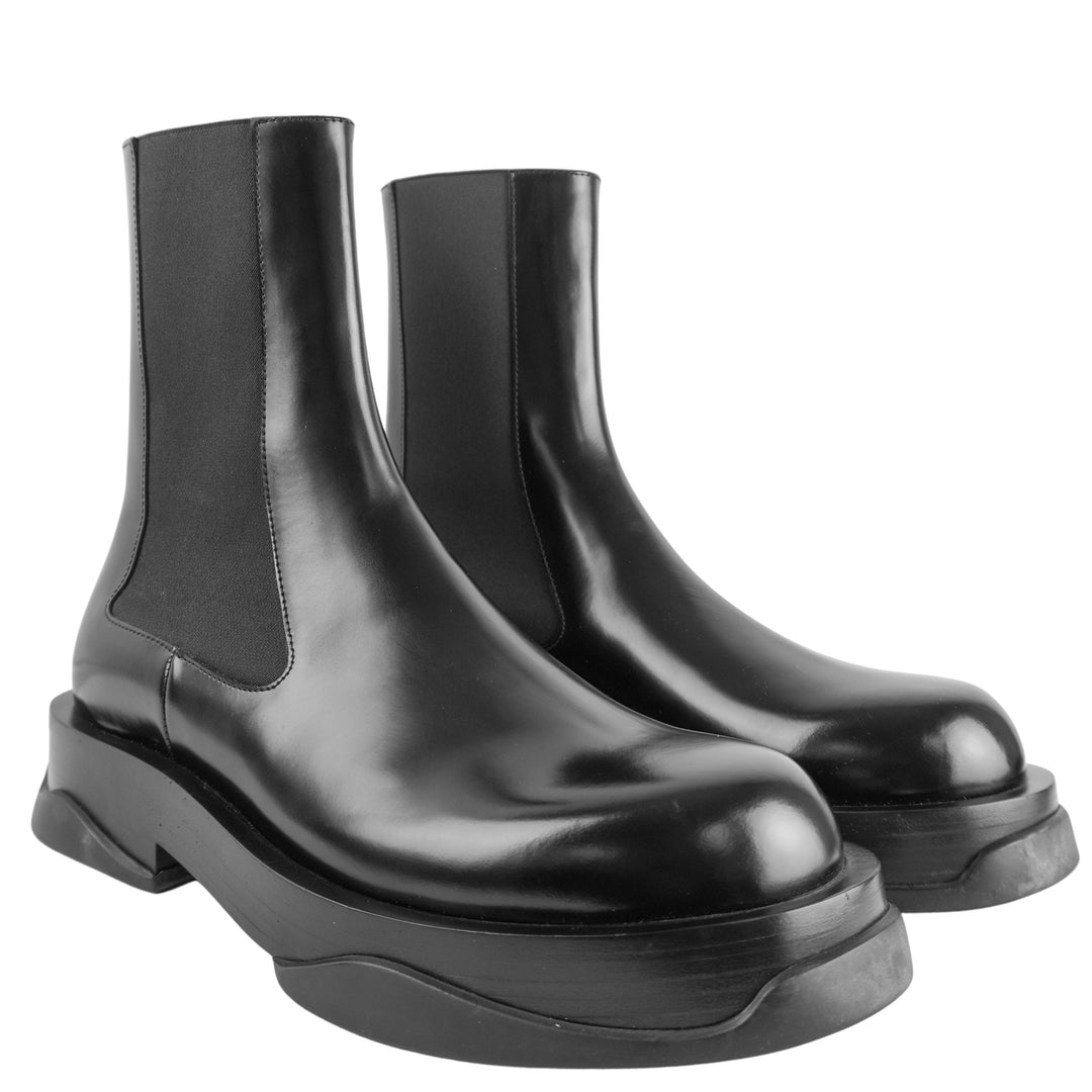 Jil Sander Chelsea Boots in Black