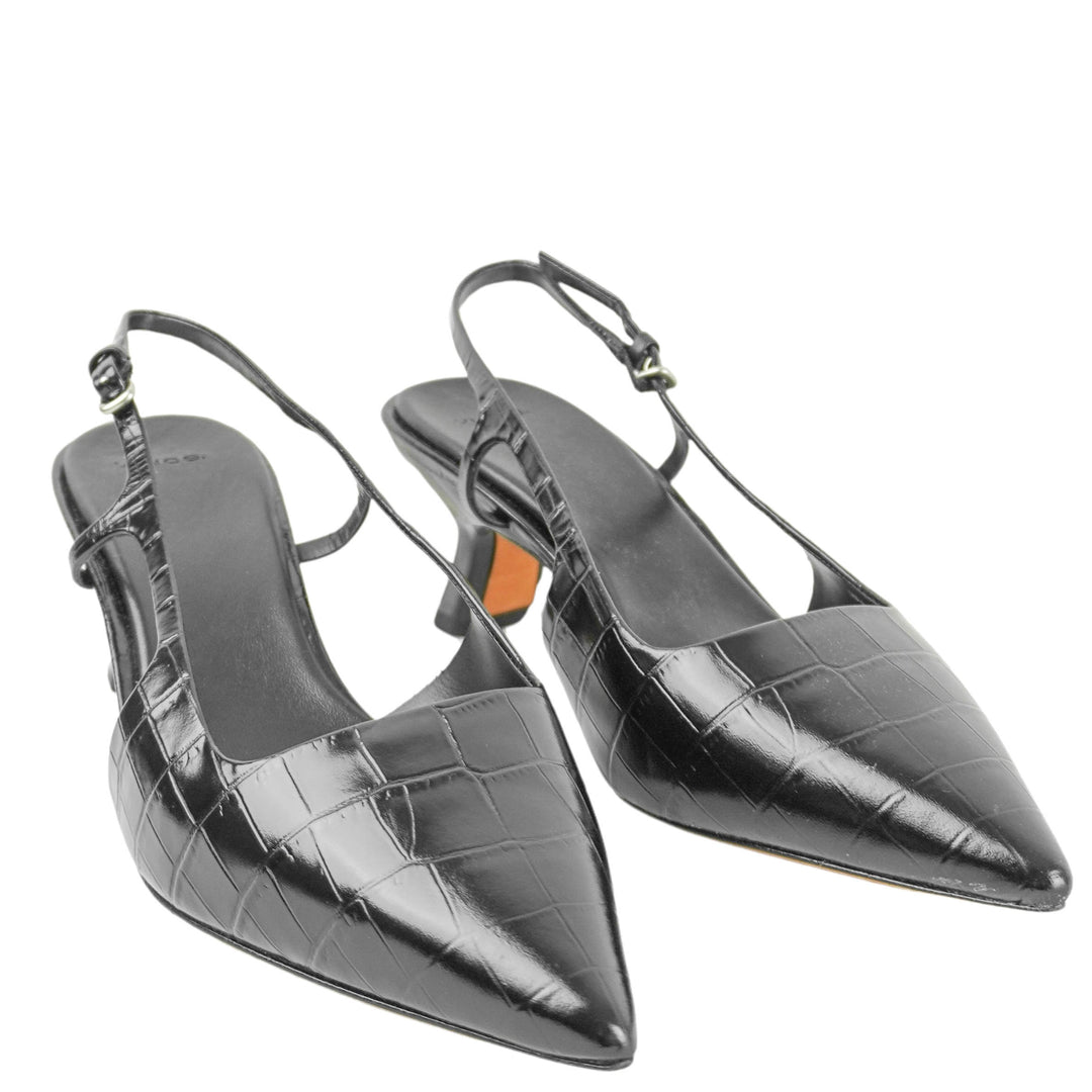 Vince. Bianca Slingback Heels in Black