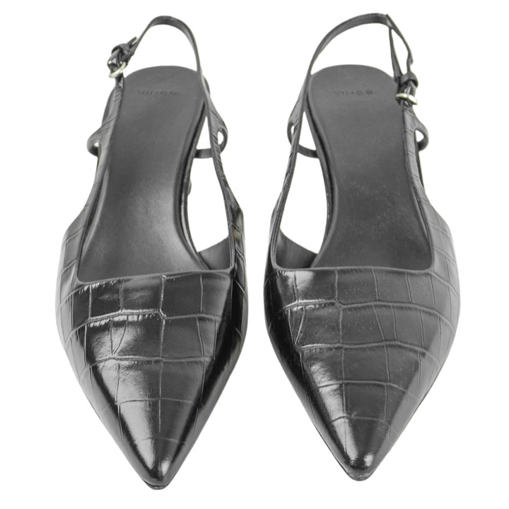 Vince. Bianca Slingback Heels in Black