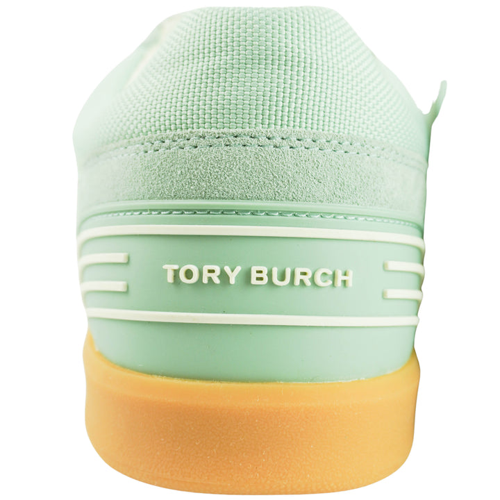 Tory Burch Clover Court Sneakers in Aqua Mint