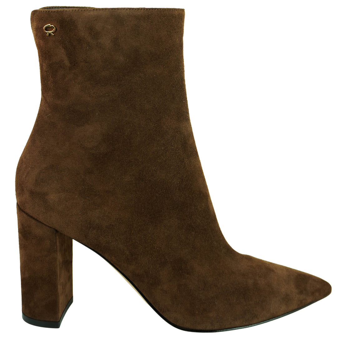 Gianvito Rossi Lyell Suede Boots in Brown