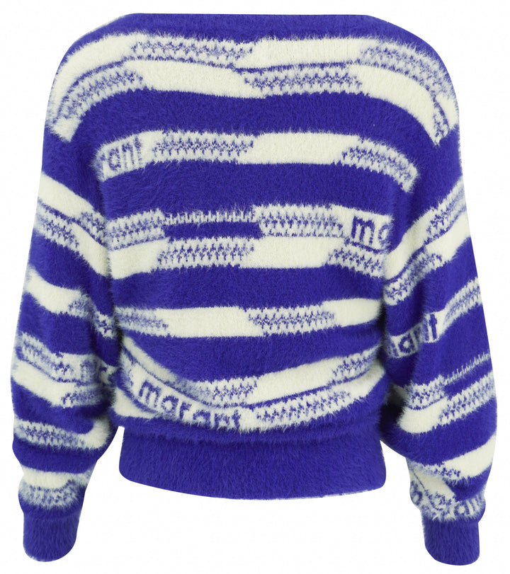 Isabel Marant Etoile Orson Jumper in Violet Blue