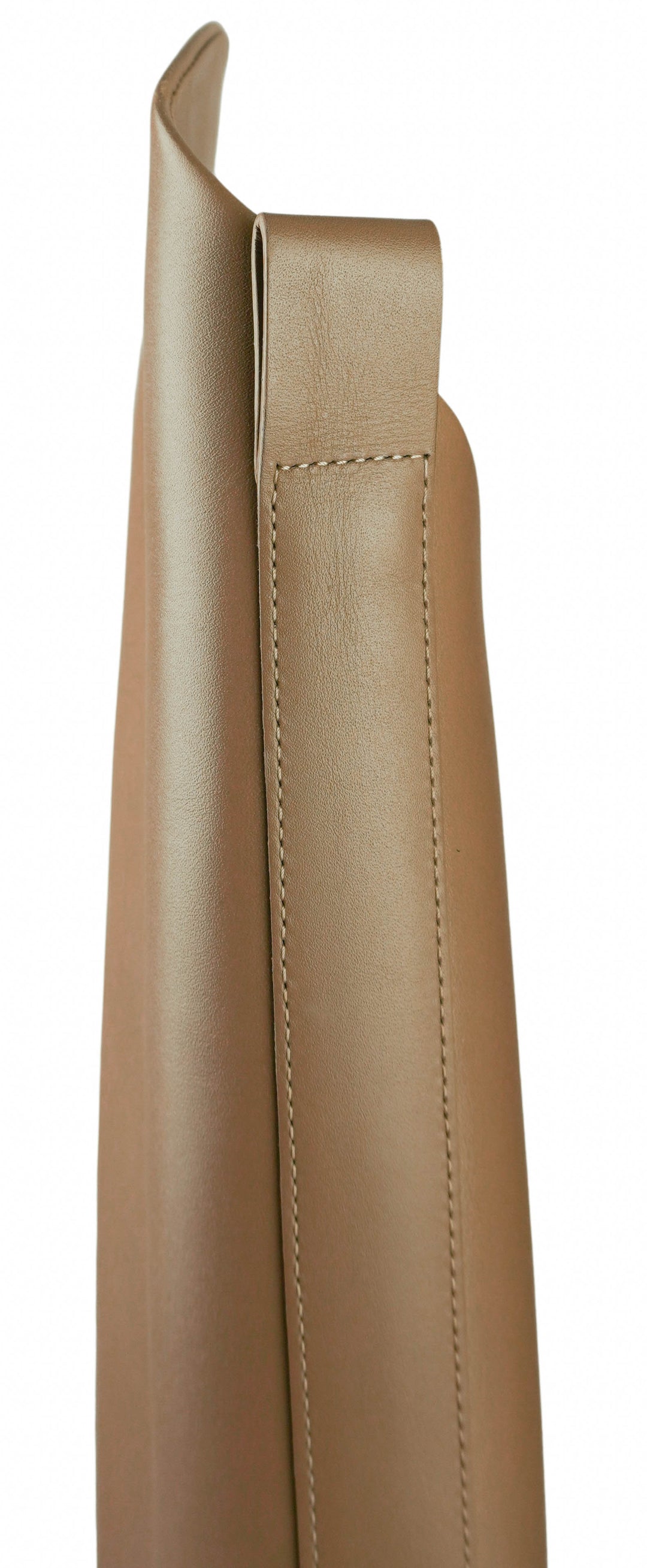 Jil Sander Leather Boots in Dark Sand