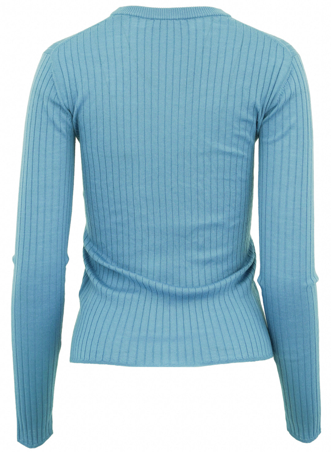 A.L.C. Kyle Ribbed Merino Top in Blue