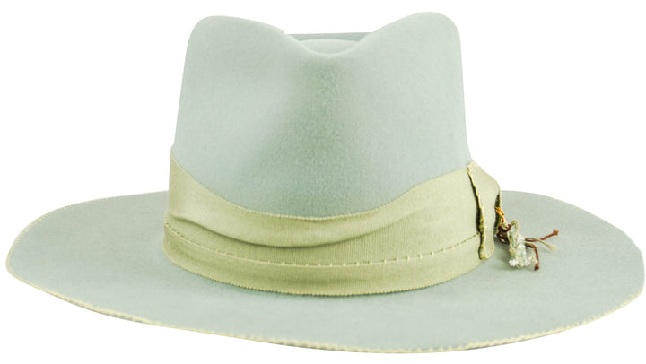 Nick Fouquet Signature Hat in Light Blue/Green
