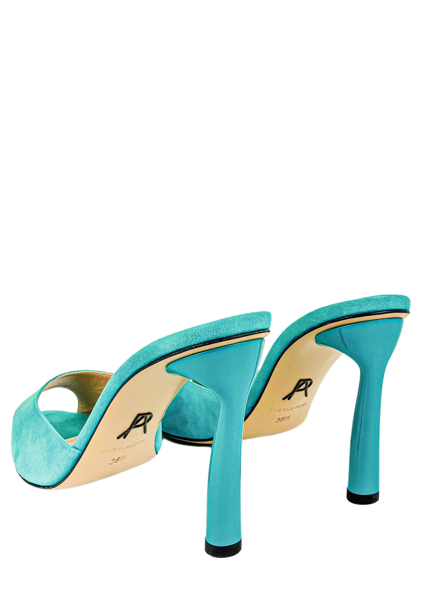 Paul Andrew Mules in Bright Teal - Discounts on Paul Andrew at UAL